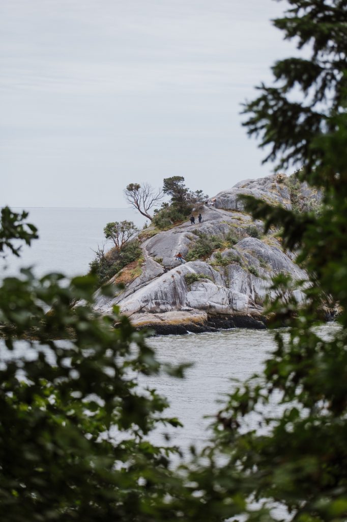 Whytecliff park elopement setting