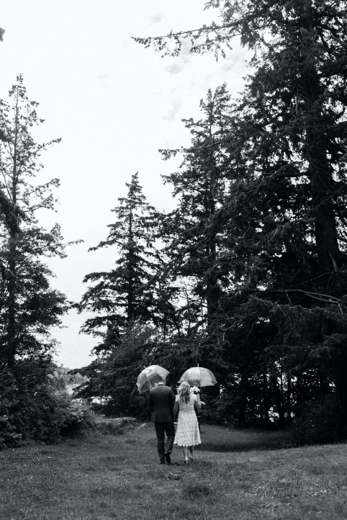 Bride and groom elopement portrait photography